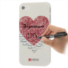 Чехол с поверхностью для рисования для iPhone 4 4S